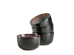 Die moderne Hausfrau Schüssel-Set, Steinzeug Teona 4 x Schüssel