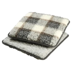 Die moderne Hausfrau Schurwoll Wende-Stuhlkissen, 1 Stück