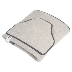 Die moderne Hausfrau Schurwoll-Fleece Kniedecke, 120x100 cm