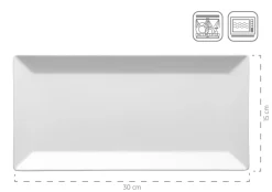 Die moderne Hausfrau Servier-Set, Porzellan MANHATTAN CITY Schwarz