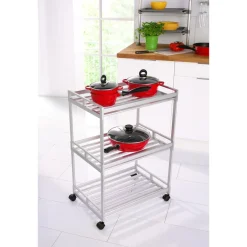 Die moderne Hausfrau Servierwagen mit 3 Etagen