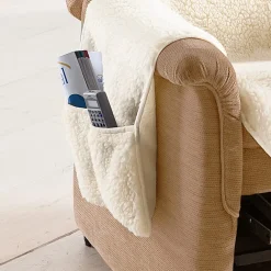 Die moderne Hausfrau Sesselschoner aus Schurwolle