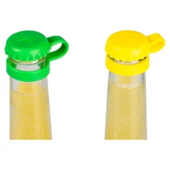 Die moderne Hausfrau Silikon-Flaschenverschlüsse „Genial“, 4 Stück