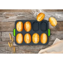 Die moderne Hausfrau Silikonform „Knusper-Brötchen“