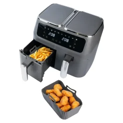 Die moderne Hausfrau Silikon-Schale für Doppelfritteuse