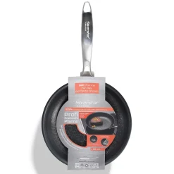 Die moderne Hausfrau SILVERSTAR Edelstahlpfanne Bratpfanne 20 cm | ohne Deckel