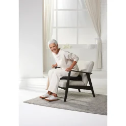 Die moderne Hausfrau Sitzkissen mit Aufsteh- und Hinsetzhilfe schwarz