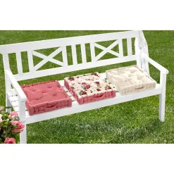 Die moderne Hausfrau Sitzkissen Rosen