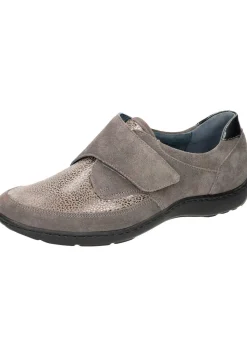 Damen Die moderne Hausfrau Slipper grau