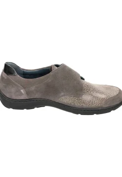 Damen Die moderne Hausfrau Slipper grau