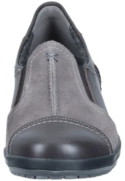 Damen Die moderne Hausfrau Slipper grau