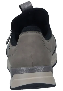 Damen Die moderne Hausfrau Slipper grau