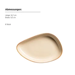 Die moderne Hausfrau Snacking-Set, Steinzeug Cordelia Sand