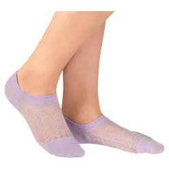 Die moderne Hausfrau Sneaker-Socken, 2 Paar flieder