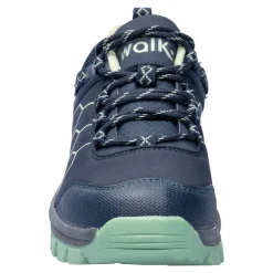 Damen Die moderne Hausfrau Softshell-Trekkingschuh unisex, wasserabweisend blau, grün