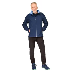 Damen Die moderne Hausfrau Softshell-Trekkingschuh unisex, wasserabweisend blau, grün