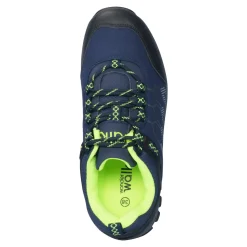 Damen Die moderne Hausfrau Softshell-Trekkingschuh unisex, wasserabweisend blau