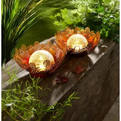 Die moderne Hausfrau Solar-Gartenstecker 2 in 1 