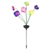 Die moderne Hausfrau Solar-LED-Gartenstecker "Blume Solithia"