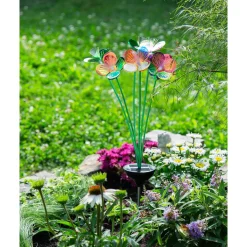 Die moderne Hausfrau Solar-LED-Gartenstecker 