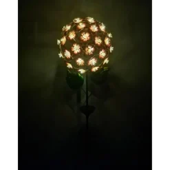 Die moderne Hausfrau Solar-LED-Gartenstecker 