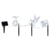 Die moderne Hausfrau Solar-LED-Gartenstecker-Set „Schmetterling“
