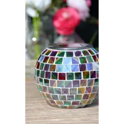 Die moderne Hausfrau Solar-LED-Laterne "Mosaik"