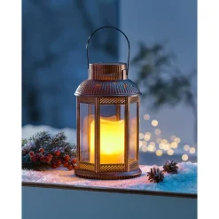 Die moderne Hausfrau Solar-LED-Laterne „Sterne“