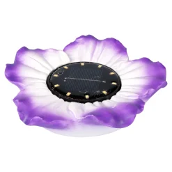 Die moderne Hausfrau Solar-LED-Leuchte „Flowers“ lila