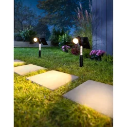 Die moderne Hausfrau Solar-Leuchte 