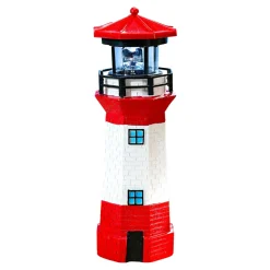 Die moderne Hausfrau Solar-Leuchtturm