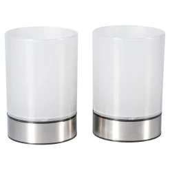 Die moderne Hausfrau Solar-Windlicht „Premium“, 2 Stück