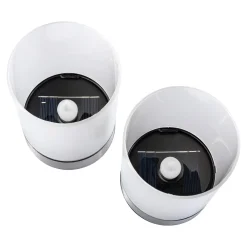 Die moderne Hausfrau Solar-Windlicht „Premium“, 2 Stück