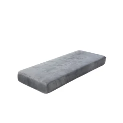 Die moderne Hausfrau Spannbettlaken „Cashmere like“ grau