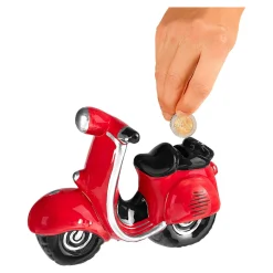 Die moderne Hausfrau Spardose "Roller"