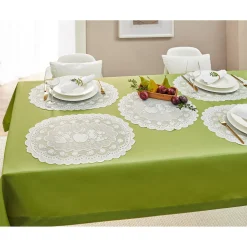 Die moderne Hausfrau Spitzendeckchen „Früchte“