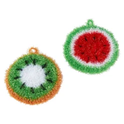 Die moderne Hausfrau ﻿Spülschwämme „Früchtchen“, 2 Stück