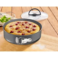 Die moderne Hausfrau Springform mit Transportdeckel