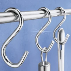 Die moderne Hausfrau Stahl-Haken, 6 Stück