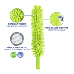 Die moderne Hausfrau Staubschwert mit 2 Bezügen