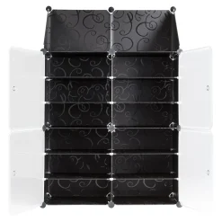 Die moderne Hausfrau Steckbarer Schuhschrank mit Ablage „Trend“