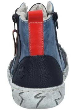 Damen Die moderne Hausfrau Stiefel blau