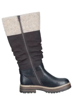 Damen Die moderne Hausfrau Stiefel schwarz