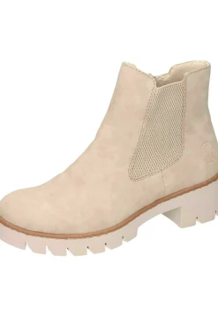 Damen Die moderne Hausfrau Stiefeletten beige