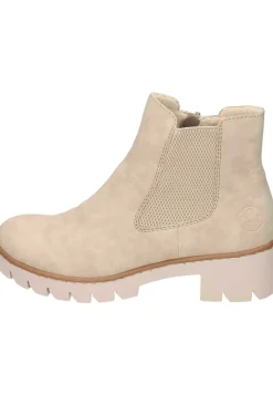 Damen Die moderne Hausfrau Stiefeletten beige