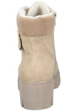 Damen Die moderne Hausfrau Stiefeletten beige