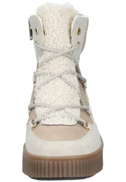 Damen Die moderne Hausfrau Stiefeletten beige