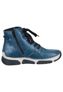 Damen Die moderne Hausfrau Stiefeletten blau