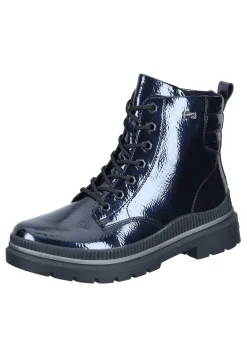 Damen Die moderne Hausfrau Stiefeletten blau
