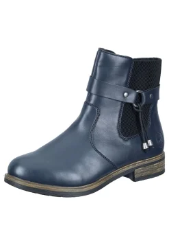 Damen Die moderne Hausfrau Stiefeletten blau